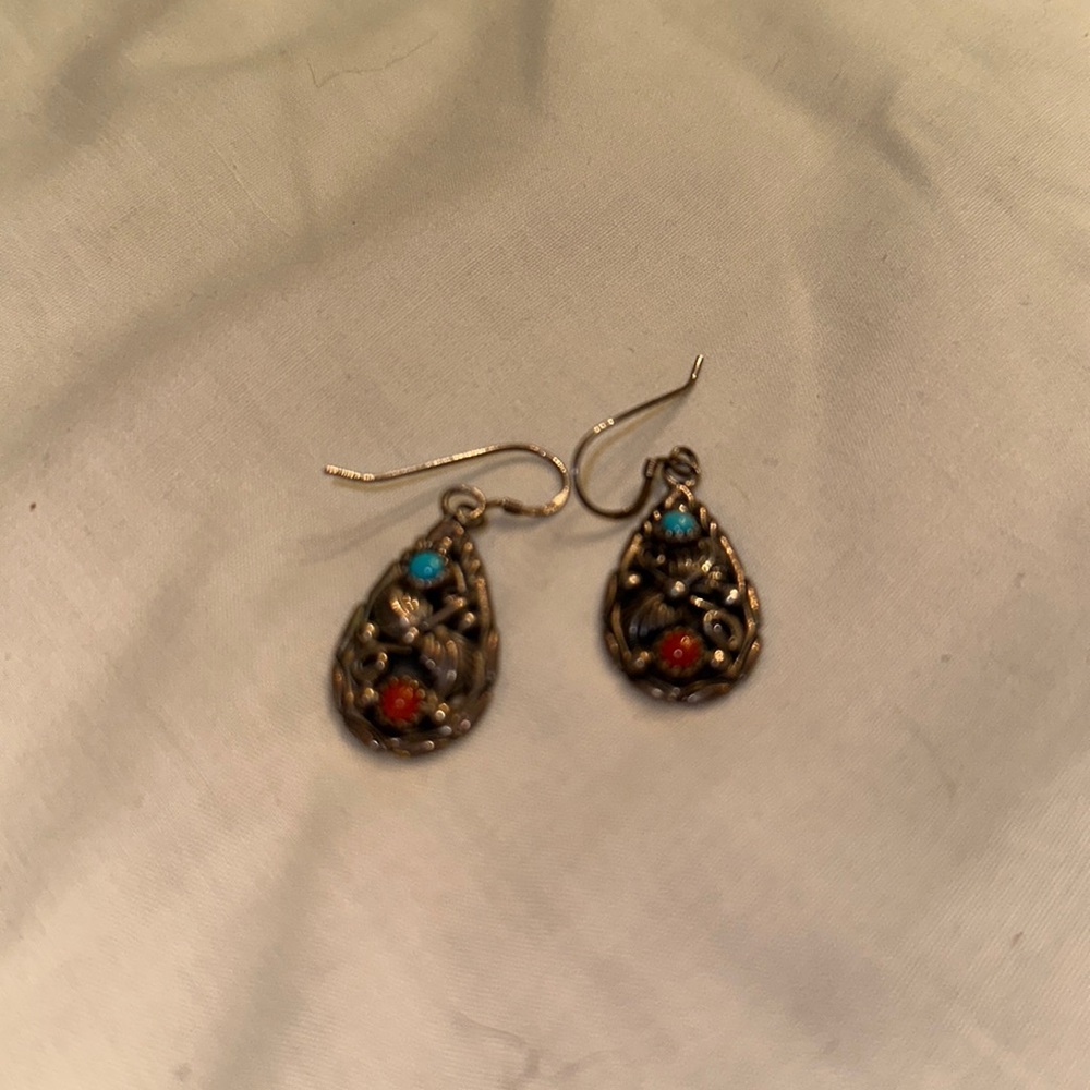 Sterling silver Arizona earrings